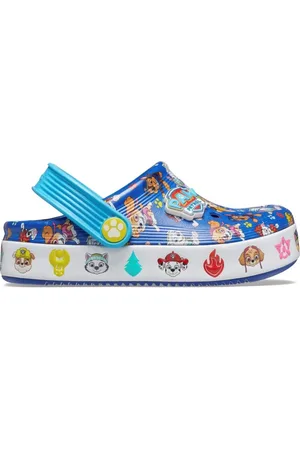 Crocs Infantil - Sandália paw patrol off court clog t blue Azul