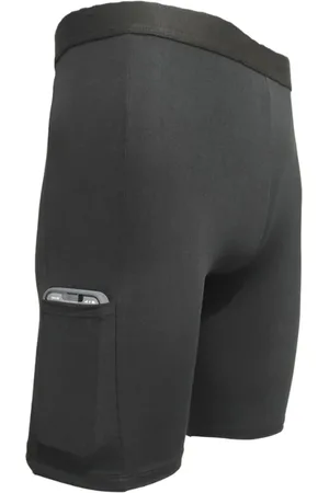 FRISTYLE Short Térmico Ciclista Com Bolso Segunda Pele Proteção UV Meia Coxa