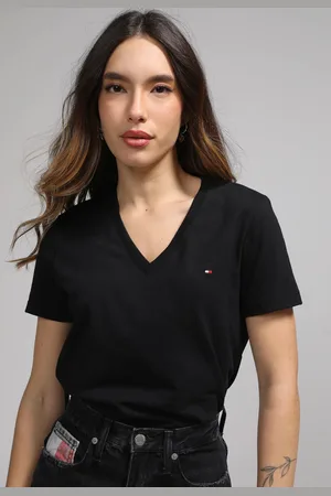 Tommy Hilfiger Camiseta Logo Preta