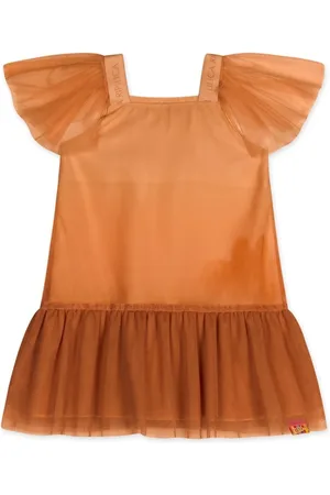 Lilica Ripilica Infantil - Vestido Tule Manga Curta Feminino