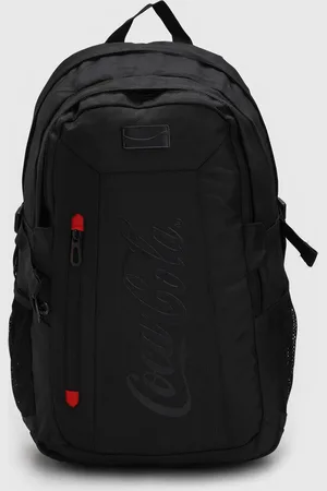 Coca-Cola Mochila Costas Logo Preta