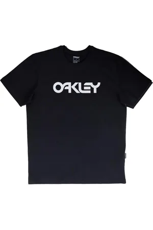 Oakley Camiseta Mark 2 SS Tee - Athletic Heather Grey - M Preto