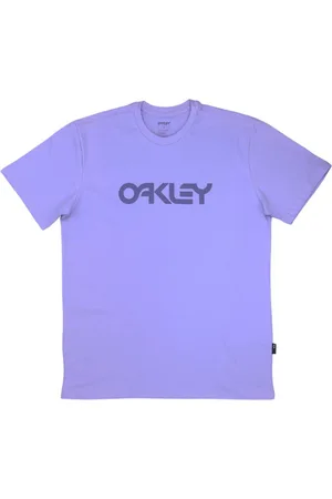 Oakley Camiseta Mark 2 SS Tee - Athletic Heather Grey - M Roxo