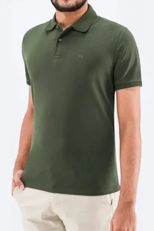 OGOCHI Camisa Polo Manga Curta Masculina 007510001 Slim
