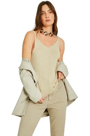Reversa Regata Tricot Shine