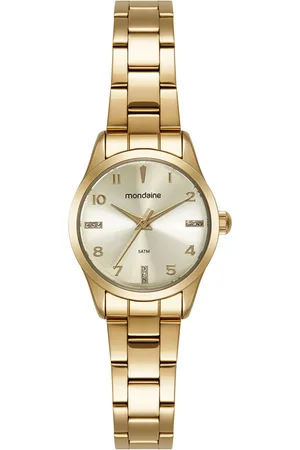 Mondaine Relógio Feminino Casual Estojo Mini Bolsa