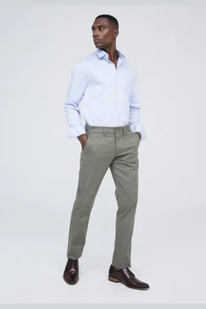Traymon Calça Regular Algodão Egípcio