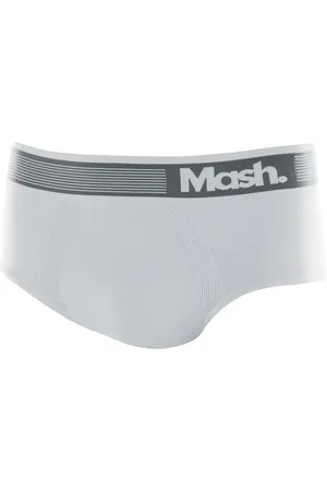 Mash Cueca Slip Sem Costura Masculina Microfibra Elástico M
