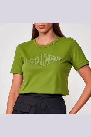 Colcci Camiseta Flag In25 Feminino