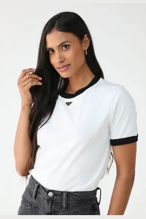 LANCA PERFUME Camiseta Slim Logo Branca