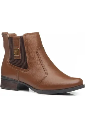 PEGADA Bota 282003-09 Coturno Cano Curto Feminino