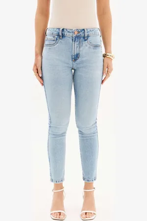 LANCA PERFUME Calça Jeans Diana Ankle Hig In25 Feminino
