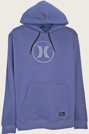 Hurley Blusa de Moletom Flanelada Fechada Plus Size Circle Icon