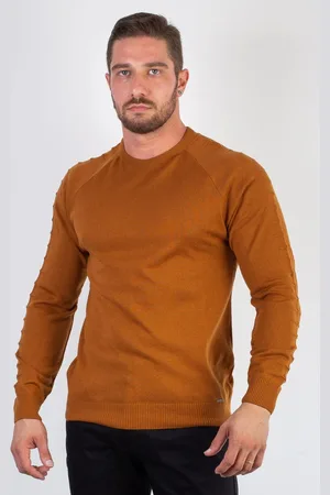 Enluaze Blusa Masculina De Malha Lisa 50002
