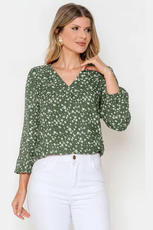 Intens Blusa Manga Longa Crepe