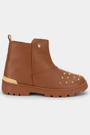 Calçados Bibi Infantil - Bota Bibi Urban Coturno Marrom 28