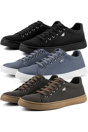 Dhl Calçados KIT 3 Pares Tênis Casual Masculino Jogging Daily Original Touro Boots