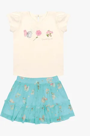 TRICK NICK Infantil - Conjunto Body Com Saia