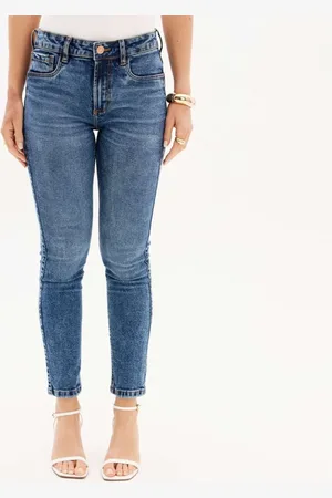 LANCA PERFUME Calça Jeans Diana Ankle H In25 Feminino