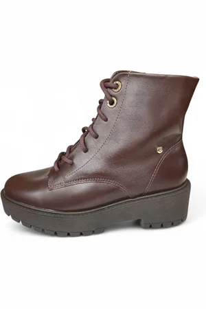RAMARIM Bota Coturno Couro 2498102-6