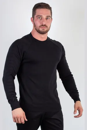 Enluaze Blusa Masculina De Malha Lisa 50002