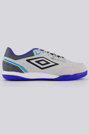 Umbro Chuteira X-Comfort Futsal Cinza e Royal