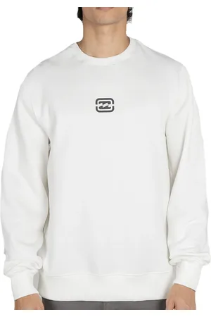 Billabong Moletom Careca Bracket Wave WT25 Off White