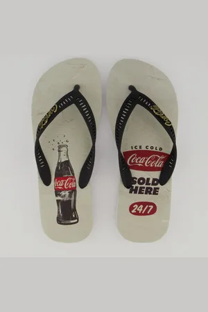 Coca-Cola Chinelo Coca Cola Conyers e Preto