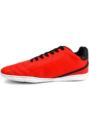 Dhl Calçados Chuteira para Futsal em Quadra Vermelho