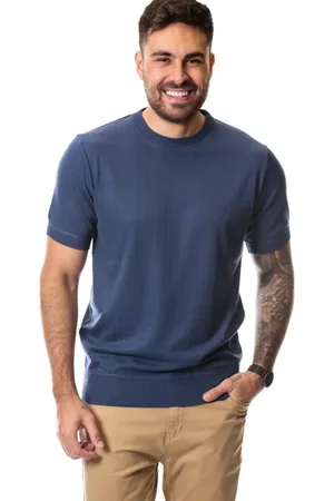 Crocker Camiseta Masculina Tricot Manga Curta Gola Redonda - 50039