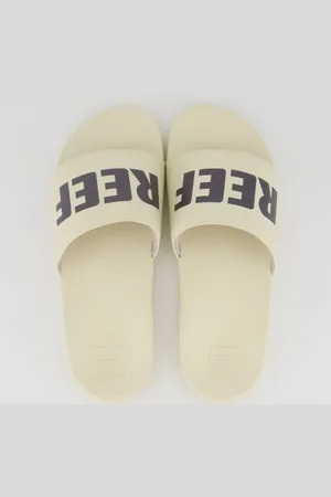 Reef Chinelo One Slide Off White