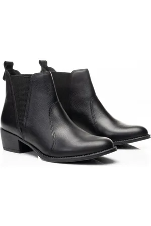 CRAVO & CANELA Bota 1219cc Chelsea Cano Curto Feminino