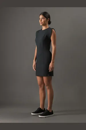 Calvin Klein Vestido Feminino Estruturado
