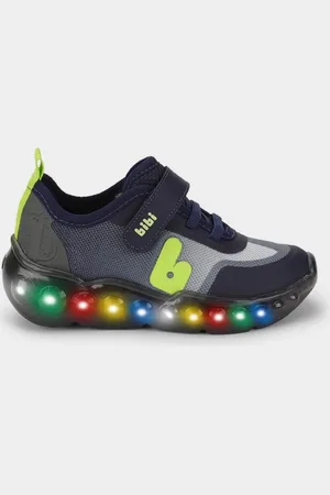 Calçados Bibi Infantil - Tênis de Luz Bibi Roller Celebration 3.0 Azul 22