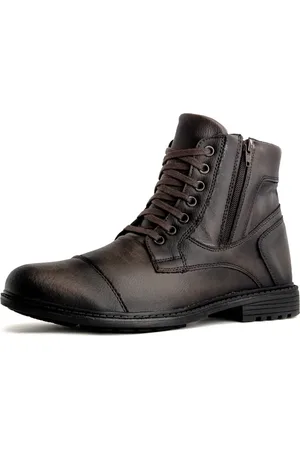 Dizati Bota Coturno Masculino Durhan Café