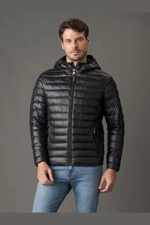Calvin Klein Jaqueta Masculina Matelassê Com Capuz