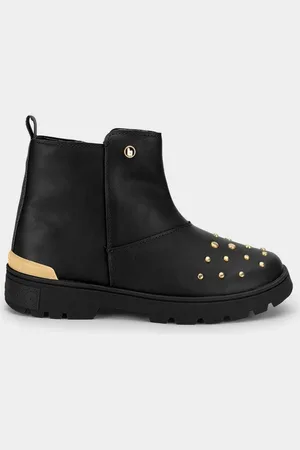 Calçados Bibi Infantil - Bota Bibi Urban Coturno Preta 28