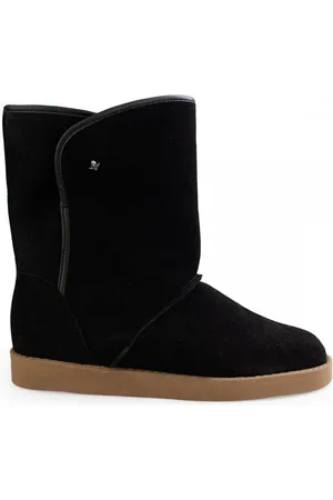 CRAVO & CANELA Bota 137316 11 lã Cano Médio Feminino