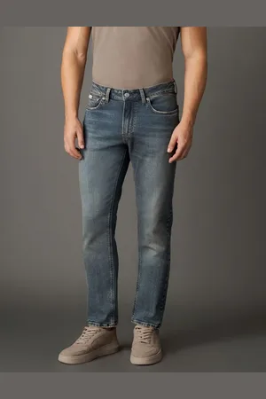 Calvin Klein Calça Jeans Masculina Slim Premium Wash - Marinho