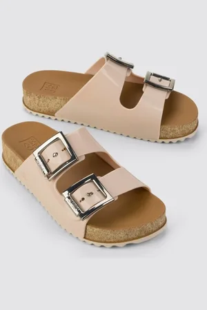 Zaxy Chinelo Slide Feminino Adulto Partner Off-white