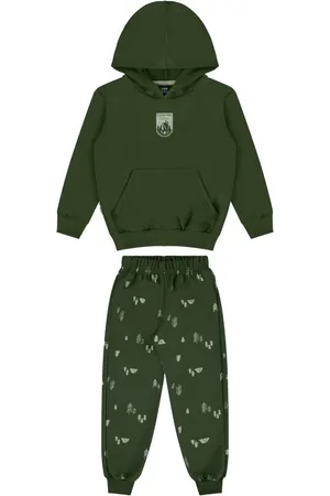 Bee Loop Infantil - Conjunto em Moletom com Blusão e Calça