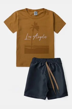 KeKi Boys Infantil - Conjunto Masculino Los Angeles 587