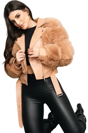 Cia do Vestido Jaqueta Puffer Pelos Premium Barcelonna