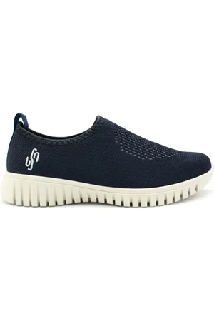 USAFLEX Tênis Feminino Slip-On Conforto Tricot AE2208