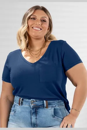 QUINTESS Blusa Em Malha De Viscose