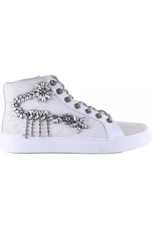 Zariff Tênis Feminino Cano Alto com Pedrarias Glw170