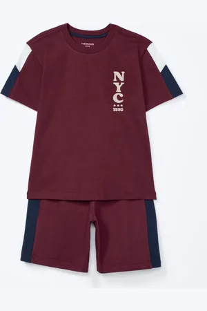 Hering Infantil - Conjunto Menino Estampado Oversized