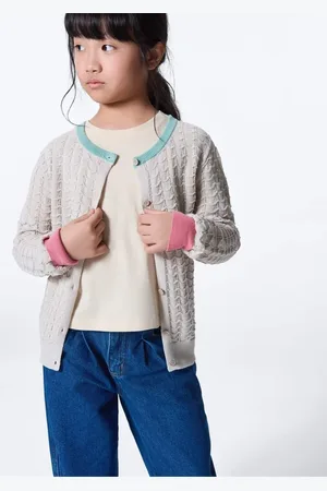 Hering Infantil - Cardigan Menina Tricô Ajustado