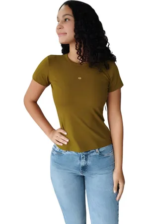 Colcci Blusa Feminina Silm Mini Logo Metal