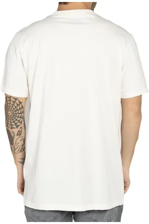Quiksilver Camiseta Clicker Logo DNA WT25 Snow White